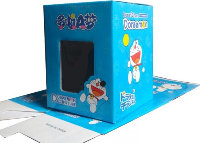 波紋狀小紙箱郵箱紙板包裝盒運輸