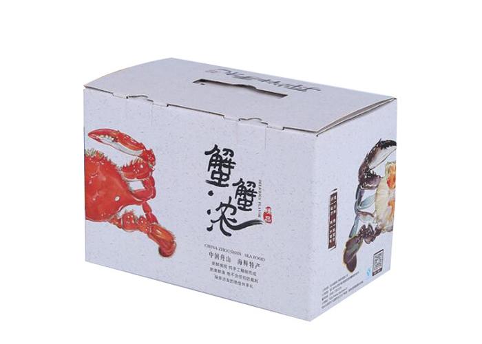 批發(fā)白皮書(shū)標(biāo)識(shí)印刷食品包裝紙箱冷凍食品