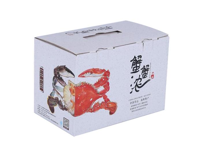 批發(fā)白皮書(shū)標(biāo)識(shí)印刷食品包裝紙箱冷凍食品