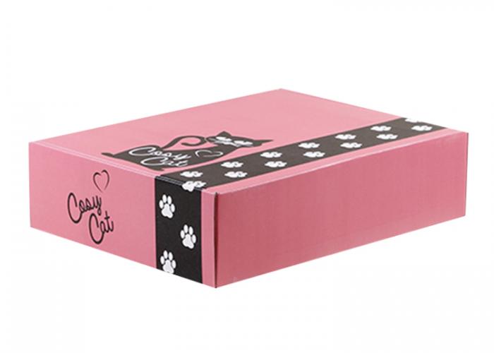 廉價(jià)定制訂閱存儲(chǔ)彩色印刷折疊紙板運(yùn)輸服裝禮品包裝盒